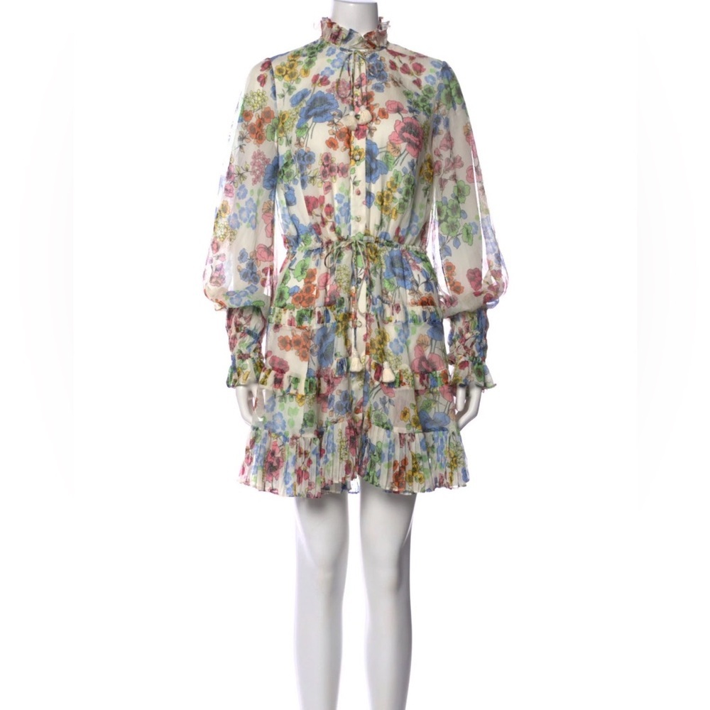 Alexis Jaila Floral Ruffle Mini Dress
Size XS | Excellent Condition - Picture 2 of 4